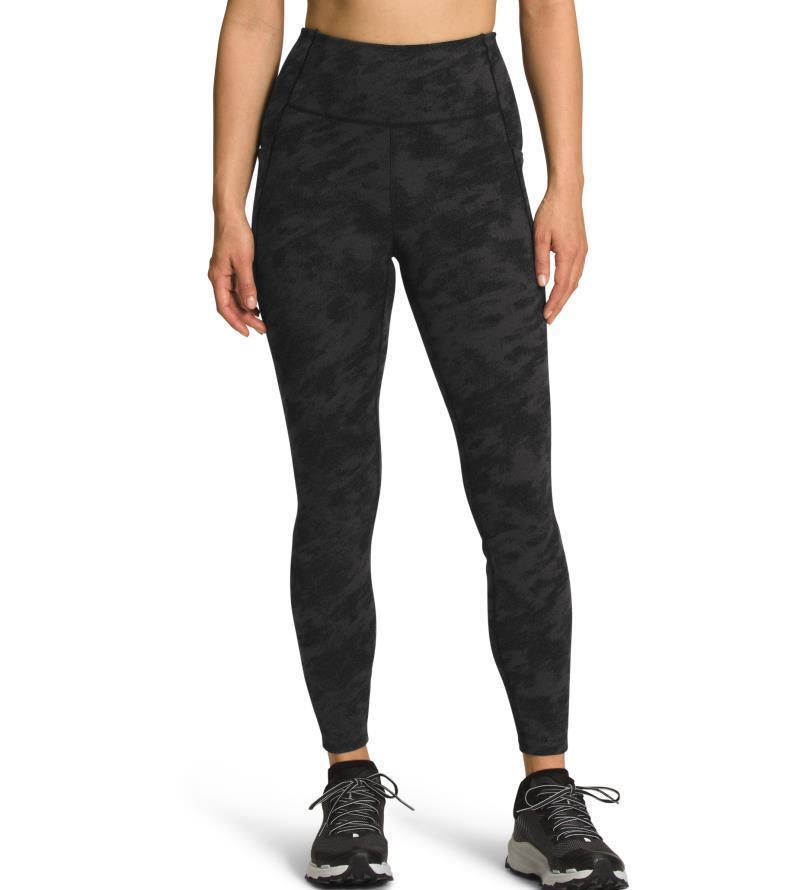 Sunset Pass Jacquard Tights - Womens - TNF Black Jacquard 1