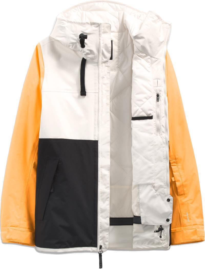 Superlu Jacket - Womens - Gardenia White / Chamois Orange / TNF Black 2