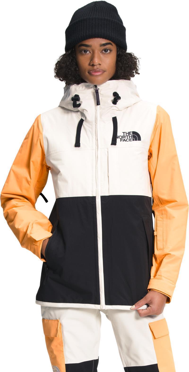 Superlu Jacket - Womens - Gardenia White / Chamois Orange / TNF Black 3
