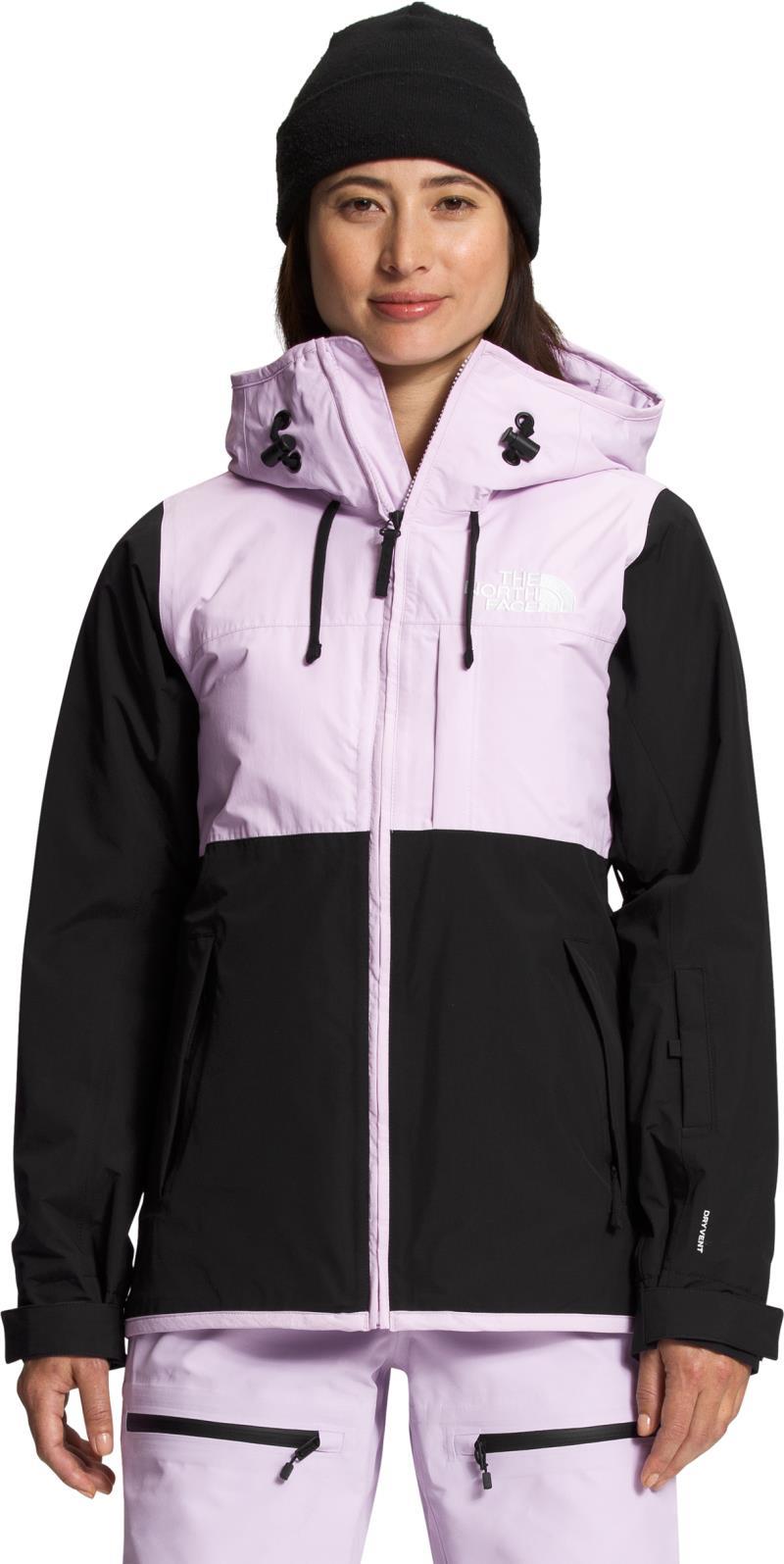 Superlu Jacket - Womens - Lavender Fog / TNF Black 1