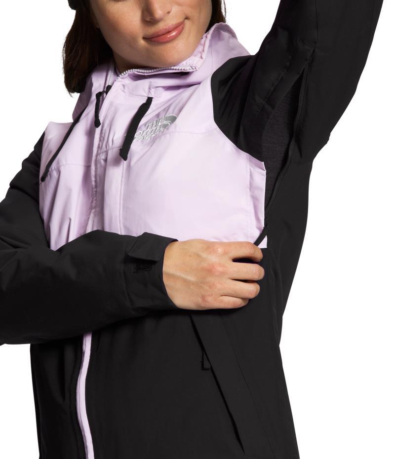 Superlu Jacket - Womens - Lavender Fog / TNF Black 5