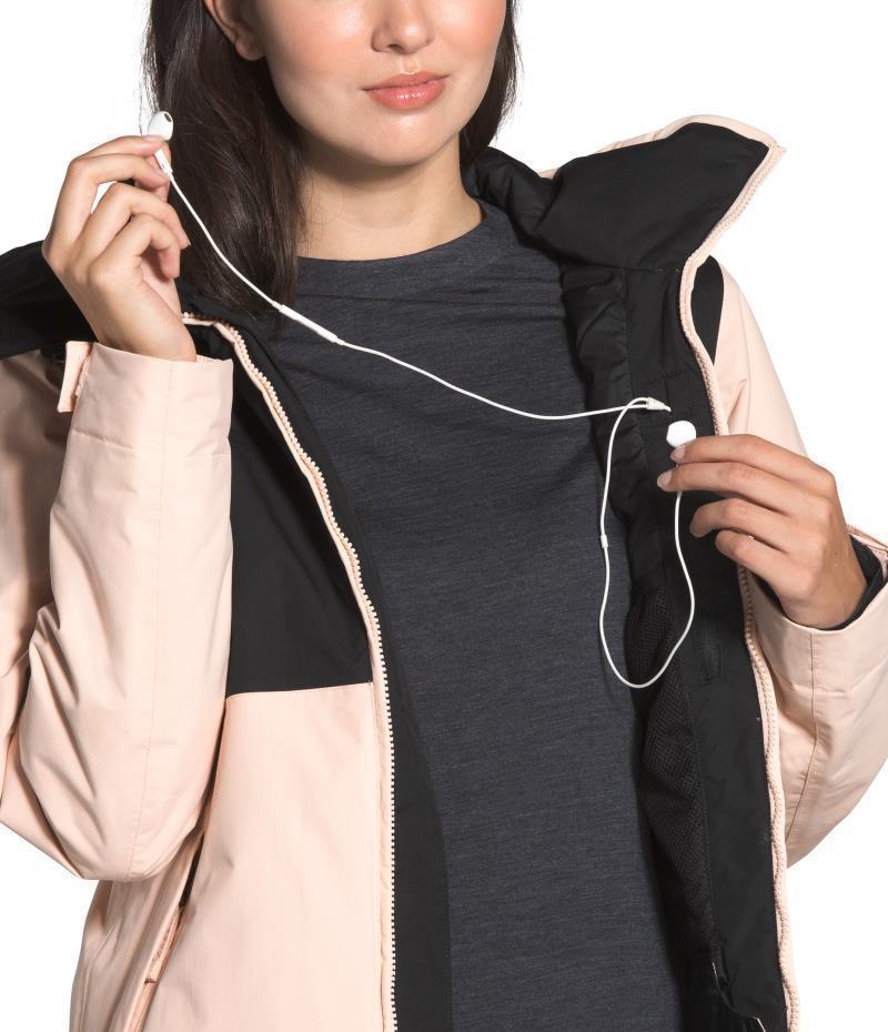Superlu Jacket - Womens - Morning Pink / TNF Black 5