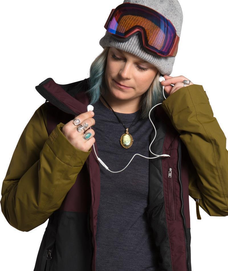 Superlu Jacket - Womens - TNF Black / Root Brown 6