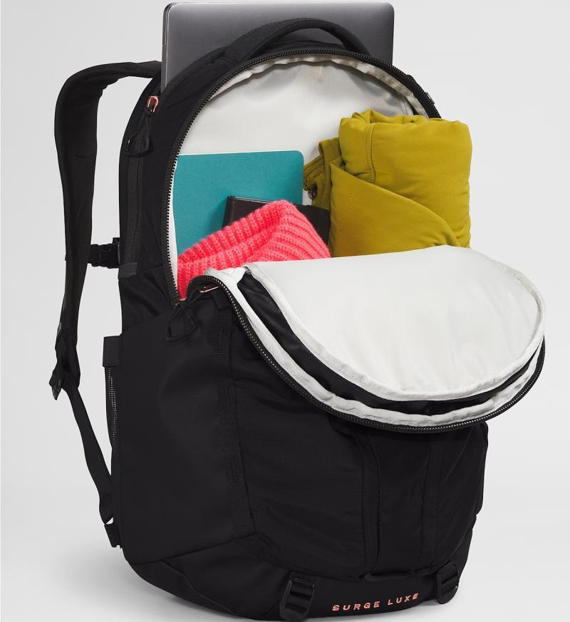 Surge Luxe - Womens - tnf black / burnt coral metallic 1