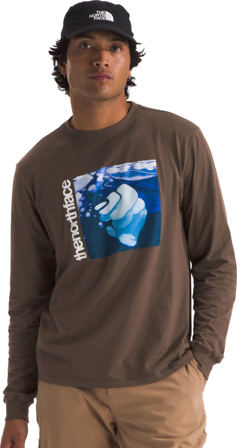 Suspended LS Tee - Mens - smokey brown 1