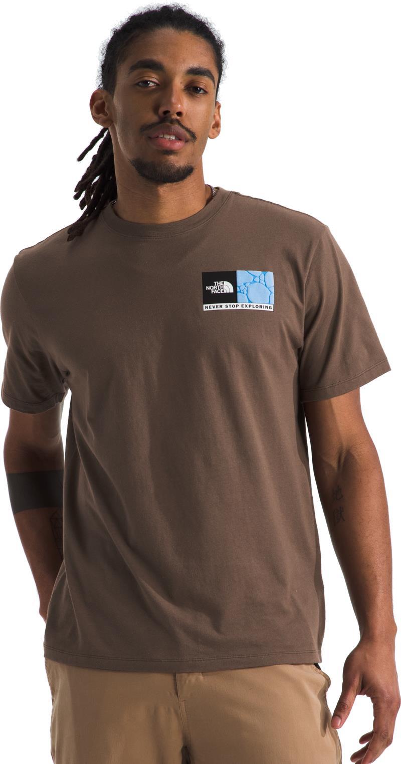 Suspended SS Tee - Mens - smokey brown 1