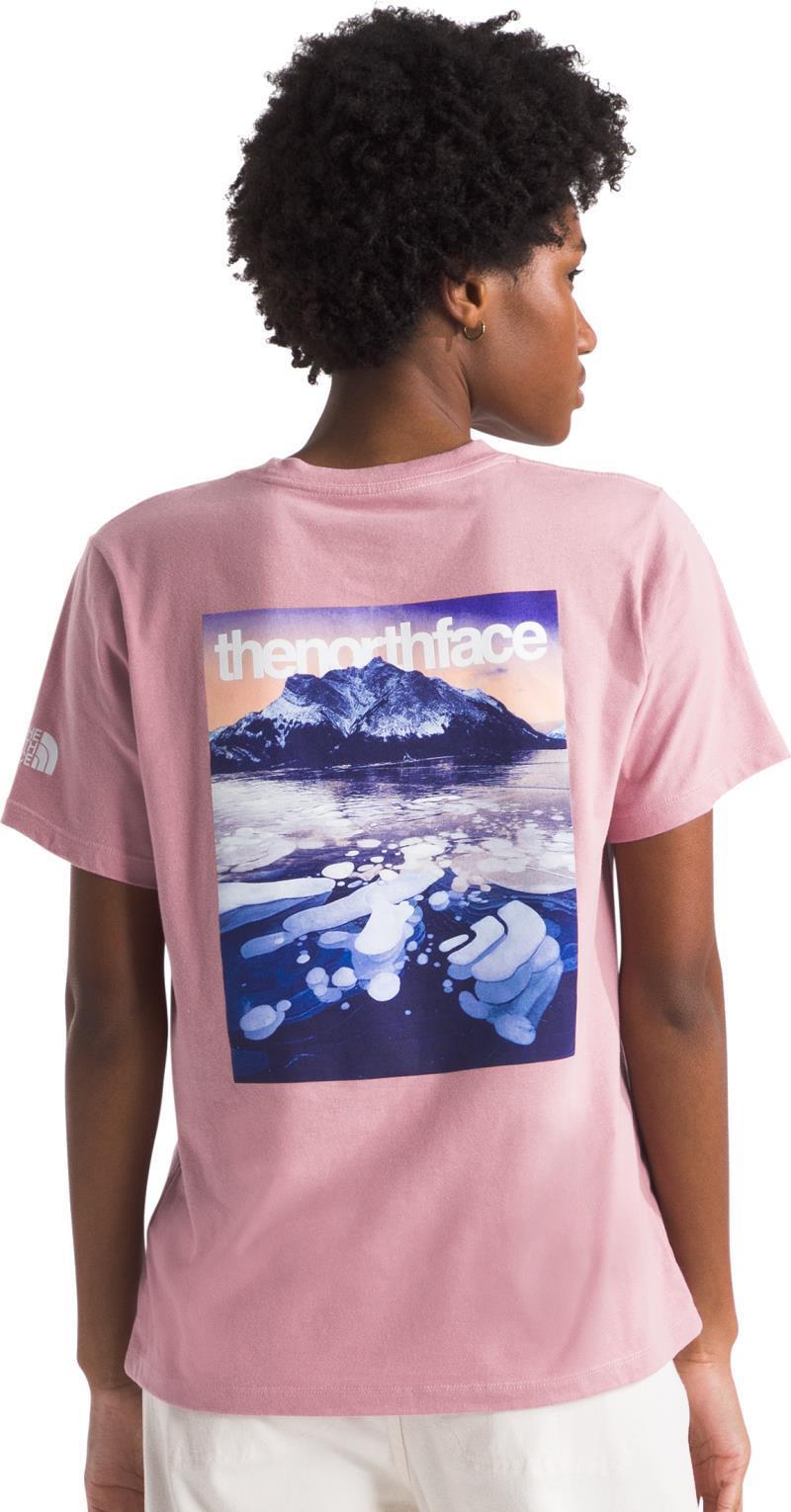 Suspended SS Tee - Womens - mauve 1