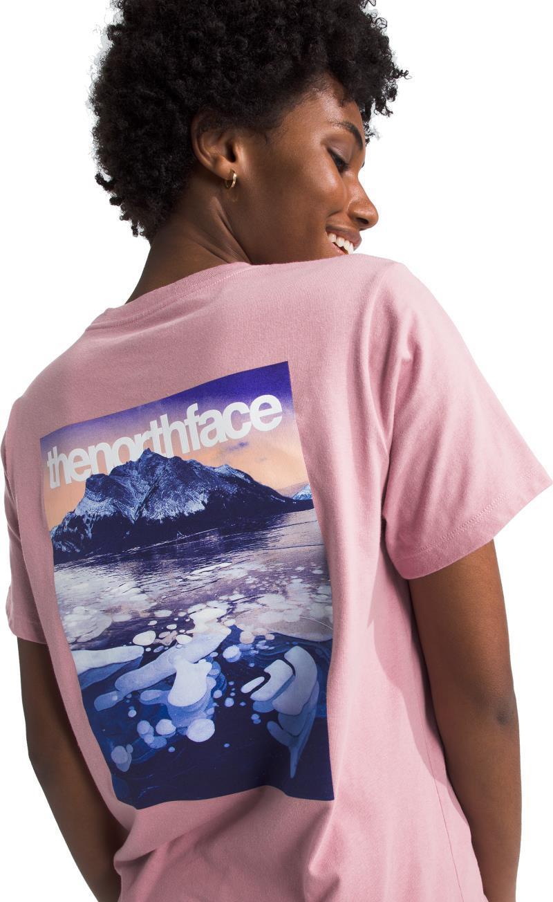 Suspended SS Tee - Womens - mauve 1