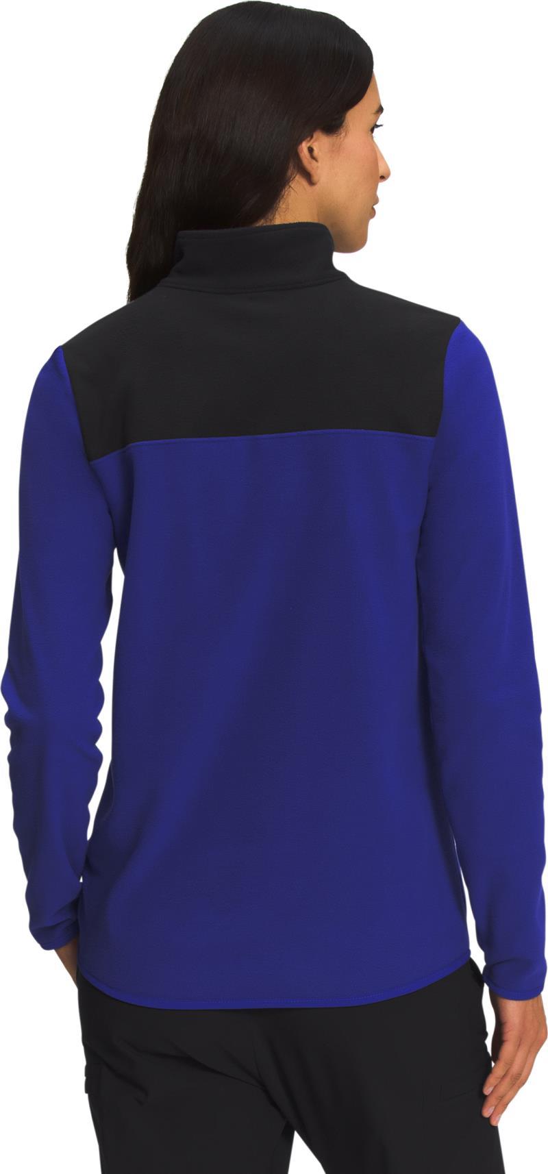 TKA Glacier 1/4 Zip - Womens - tnf black / lapis blue 1