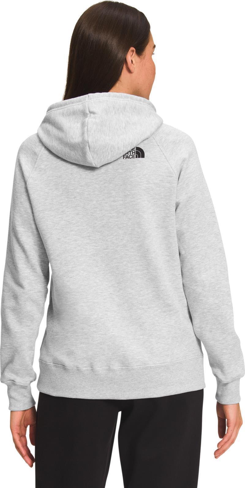 TNF Bear Hoodie - Womens - TNF Light Grey Heather / TNF Black 2