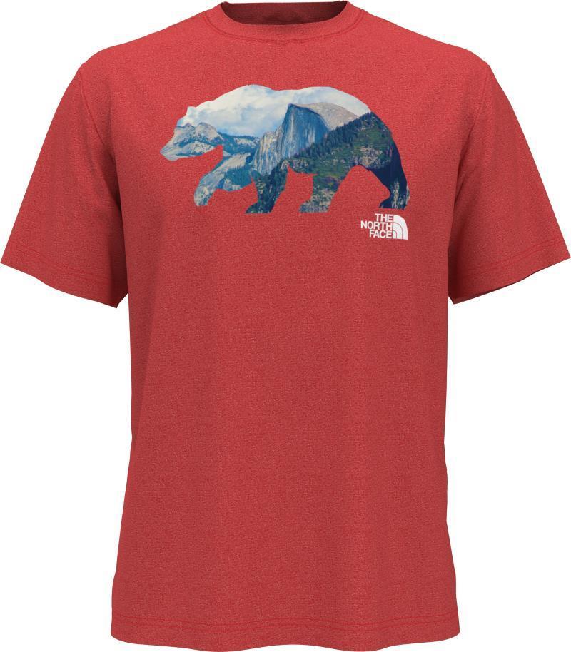 TNF Bear SS Tee - Mens - Horizon Red 1
