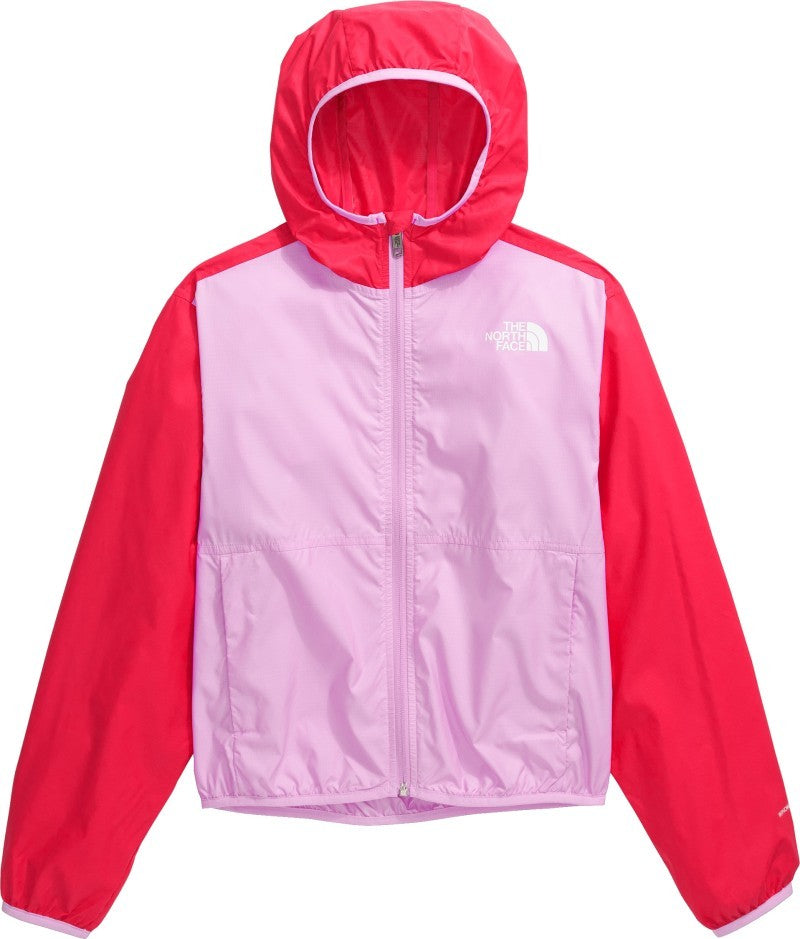 TNF Cyclone Wind Jacket - Girls - cyber pink 1