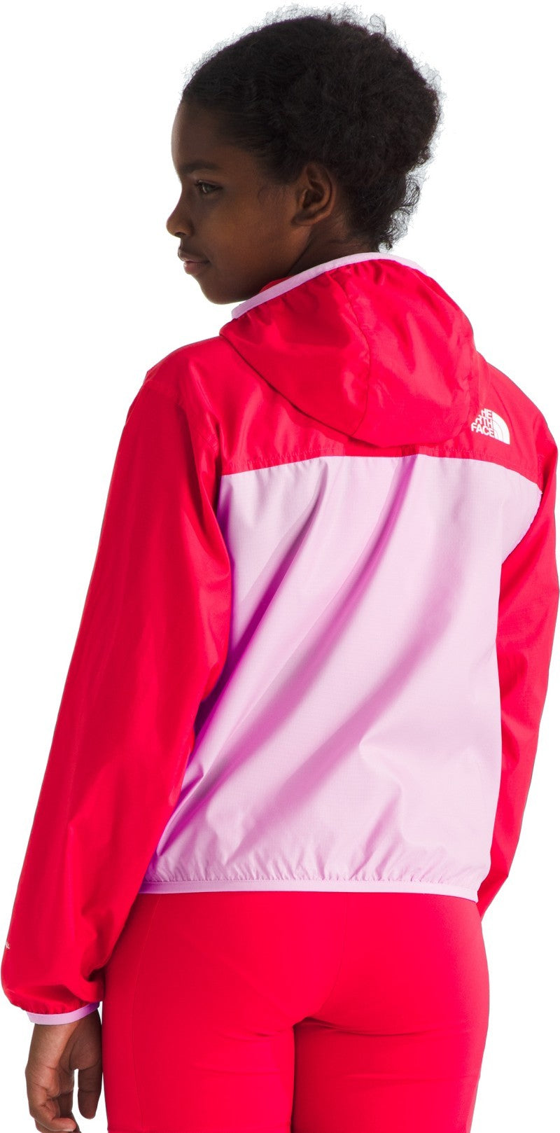 TNF Cyclone Wind Jacket - Girls - cyber pink 1