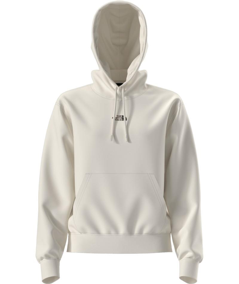 TNF Double Knit Hoodie - Womens - white dune 1