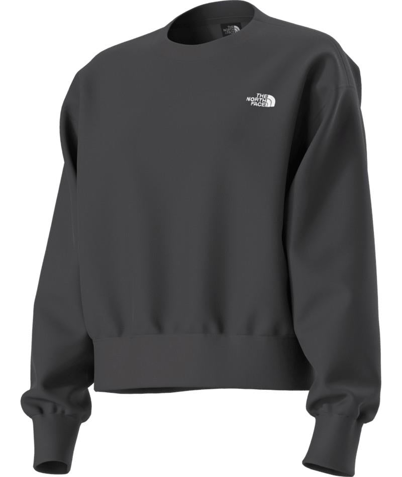 TNF Essential Simple Dome Boxy Oversize Crew - Womens - tnf black 1