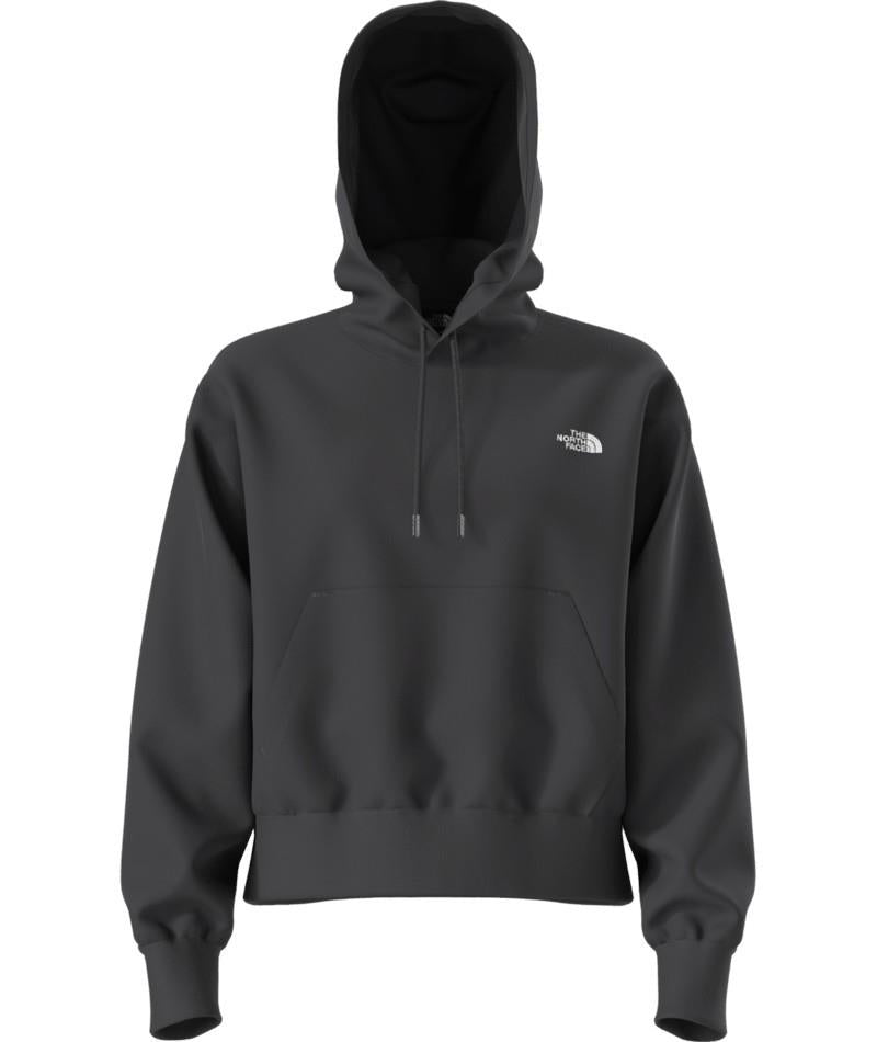 TNF Essential Simple Dome Boxy Oversize Hoodie - Womens - tnf black 1