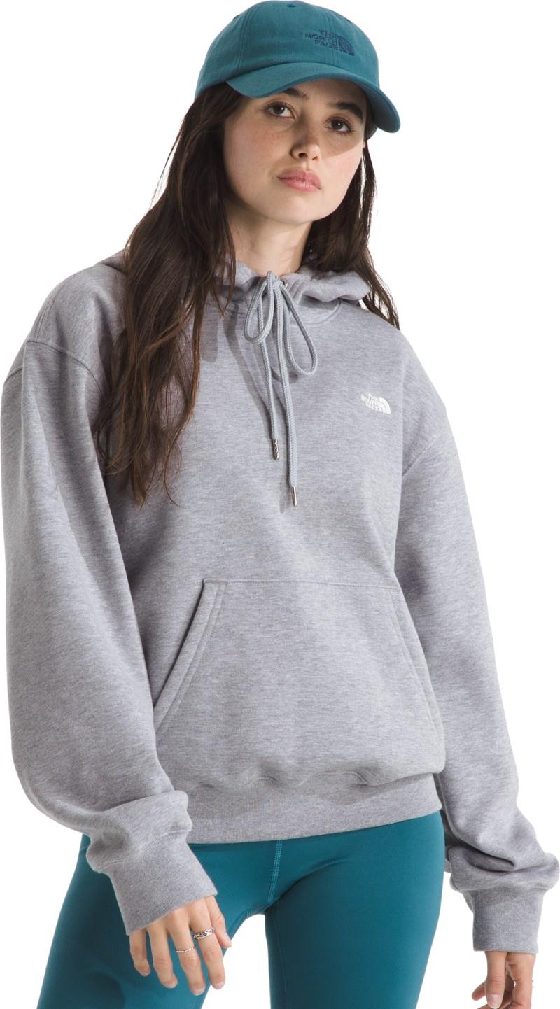 TNF Essential Simple Dome Hoodie - Womens - tnf pale grey heather 1