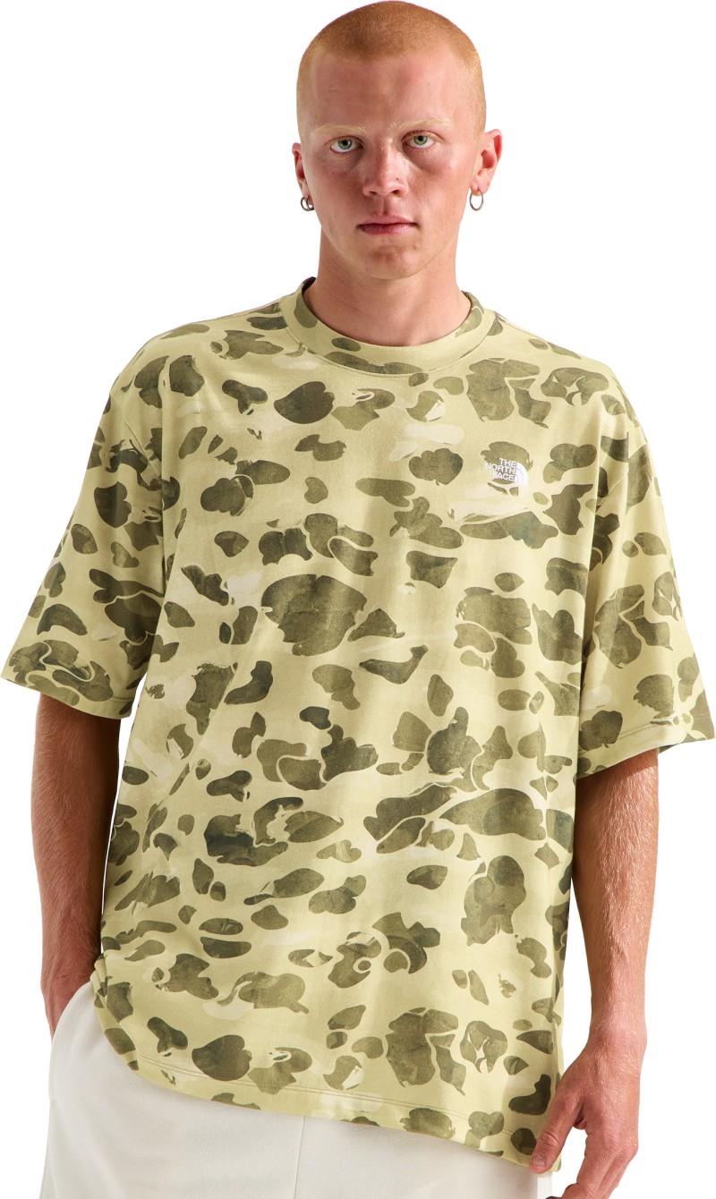 TNF Essential Simple Dome Oversized Printed SS Tee - Mens - cedar heritage print 1