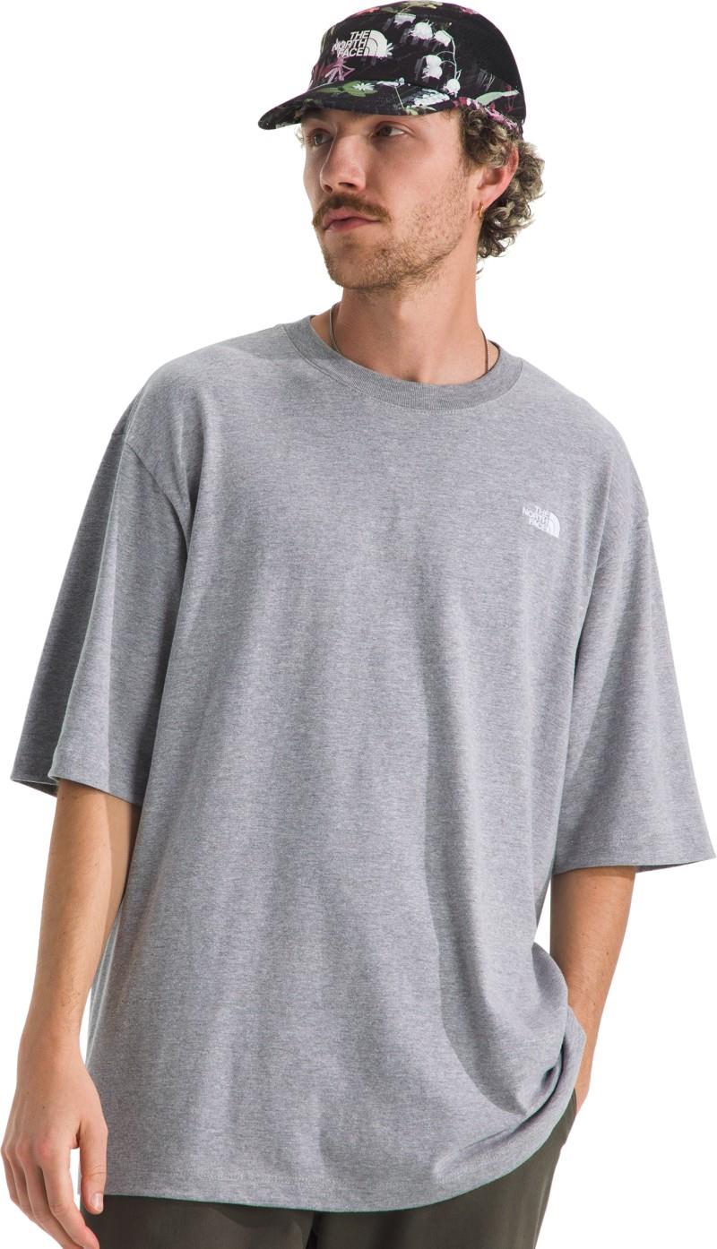 TNF Essential Simple Dome Oversized SS Tee - Mens - tnf pale grey heather 1