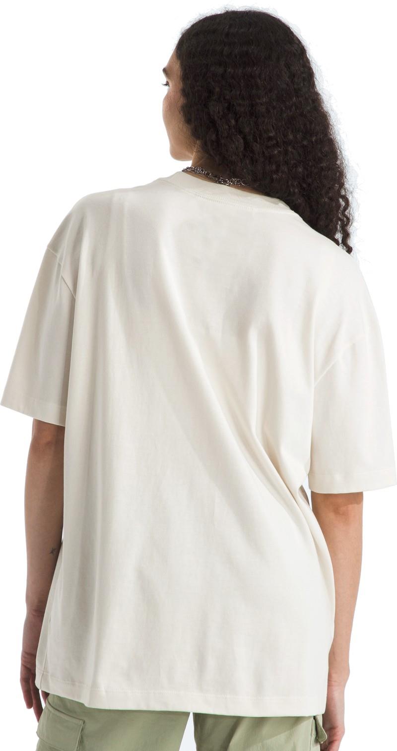 TNF Essential Simple Dome Oversized SS Tee - Womens - white dune 1