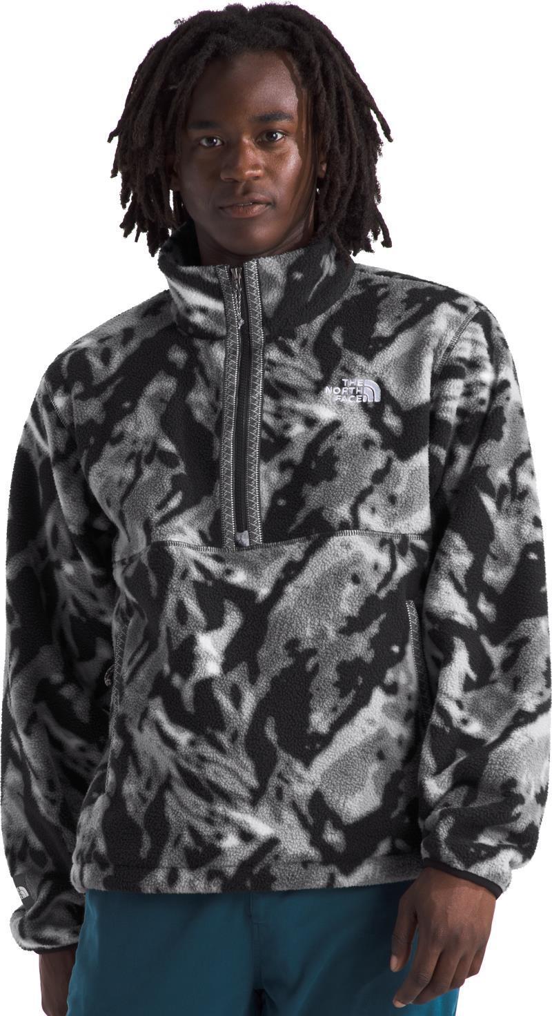 TNF Fleeski 1/4 Zip Pullover - Mens - tnf black 3d summit mesh print 1