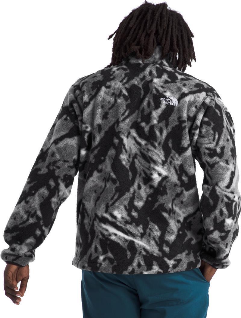 TNF Fleeski 1/4 Zip Pullover - Mens - tnf black 3d summit mesh print 1