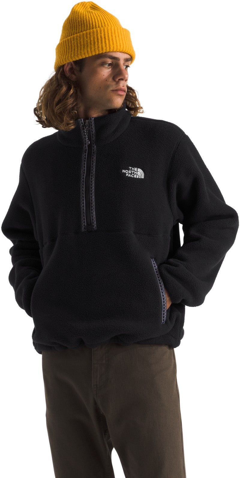 TNF Fleeski 1/4 Zip Pullover - Mens - tnf black / tnf black 1