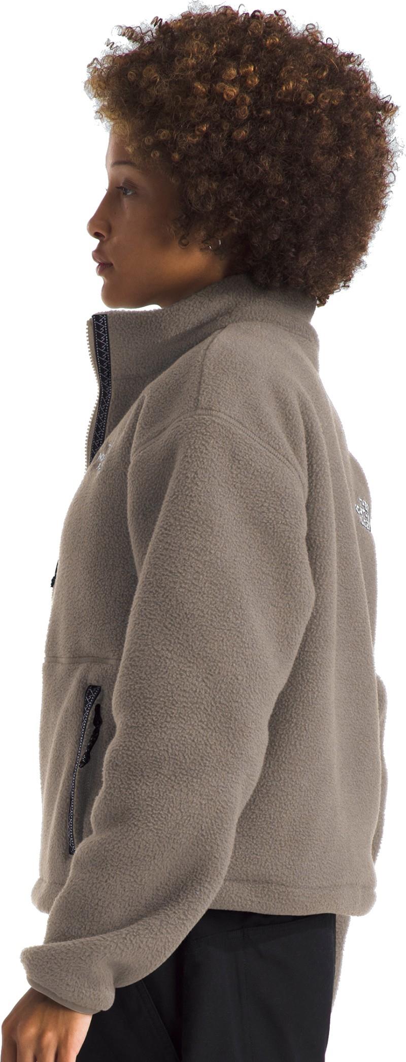 TNF Fleeski 1/4 Zip Pullover - Womens - mocha brown 1