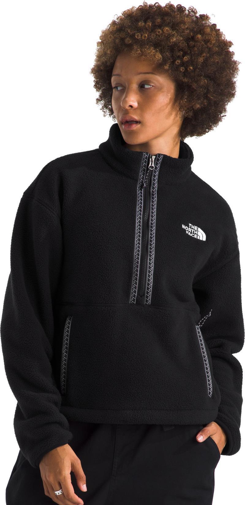 TNF Fleeski 1/4 Zip Pullover - Womens - tnf black / tnf black 1