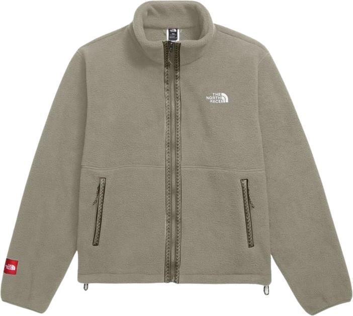 TNF Fleeski Full Zip Jacket - Mens - clay grey 1