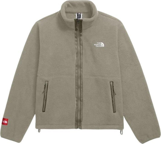 TNF Fleeski Full Zip Jacket - Mens - clay grey 1