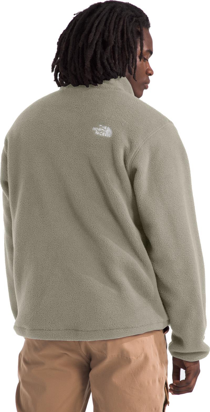 TNF Fleeski Full Zip Jacket - Mens - clay grey 1