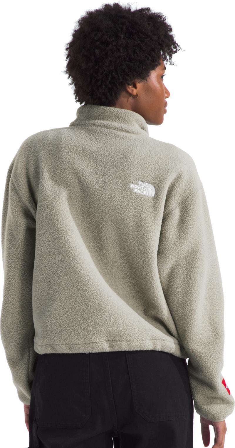 TNF Fleeski Full Zip Jacket - Womens - clay grey 1