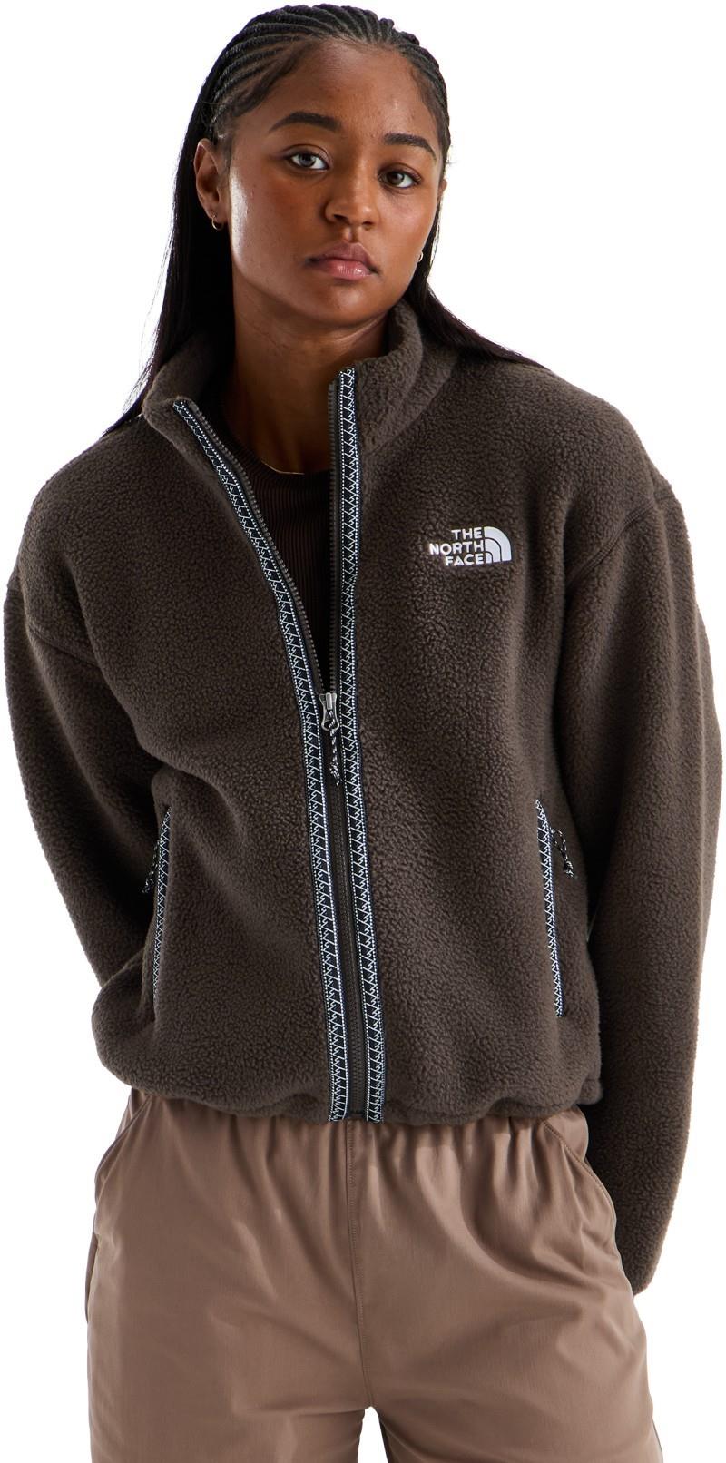 TNF Fleeski Full Zip Jacket - Womens - dark chestnut 1