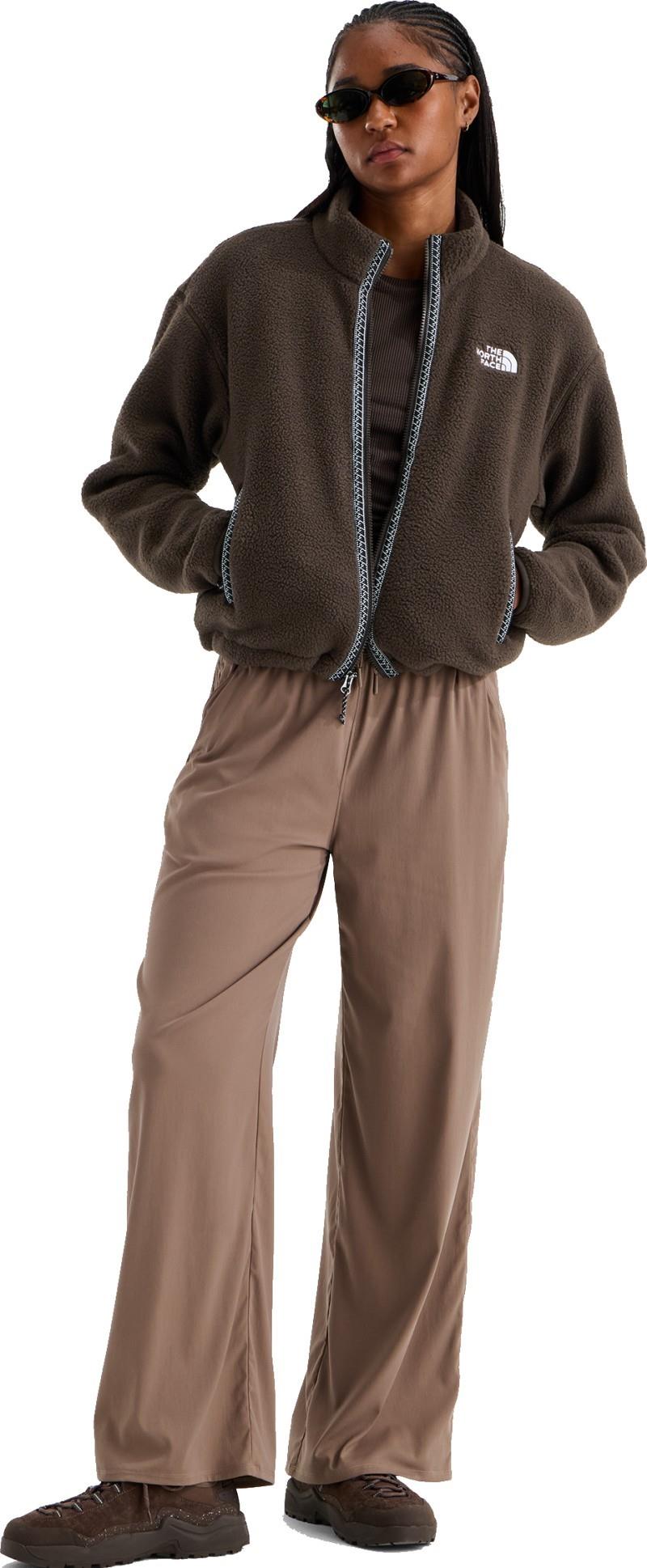 TNF Fleeski Full Zip Jacket - Womens - dark chestnut 1