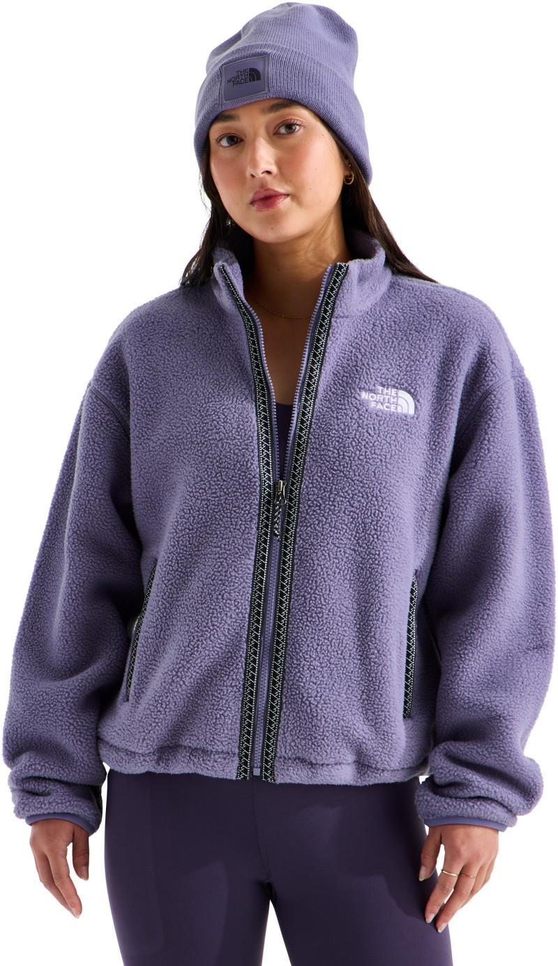 TNF Fleeski Full Zip Jacket - Womens - grounded plum 1