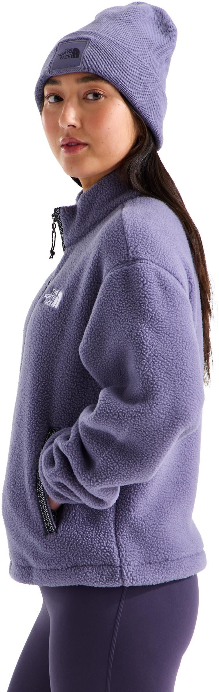TNF Fleeski Full Zip Jacket - Womens - grounded plum 1