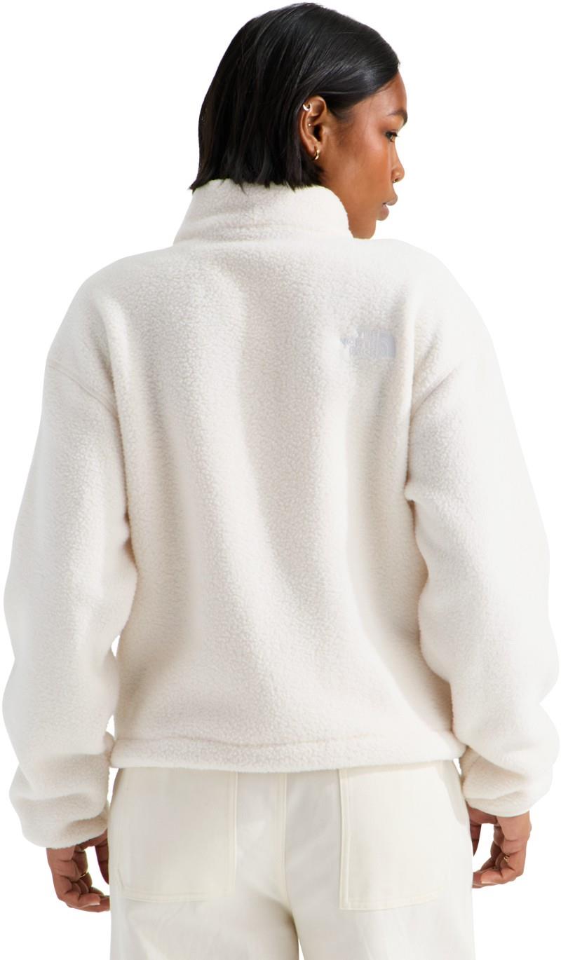 TNF Fleeski Full Zip Jacket - Womens - white dune 1