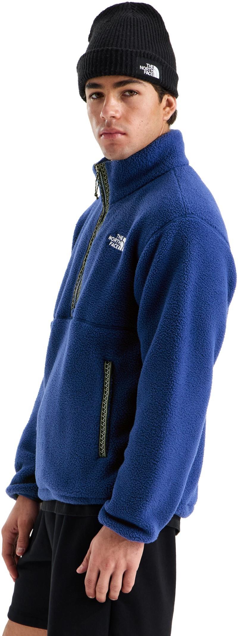 TNF Fleeski Quarter Zip Pullover - Mens - bold blue 1
