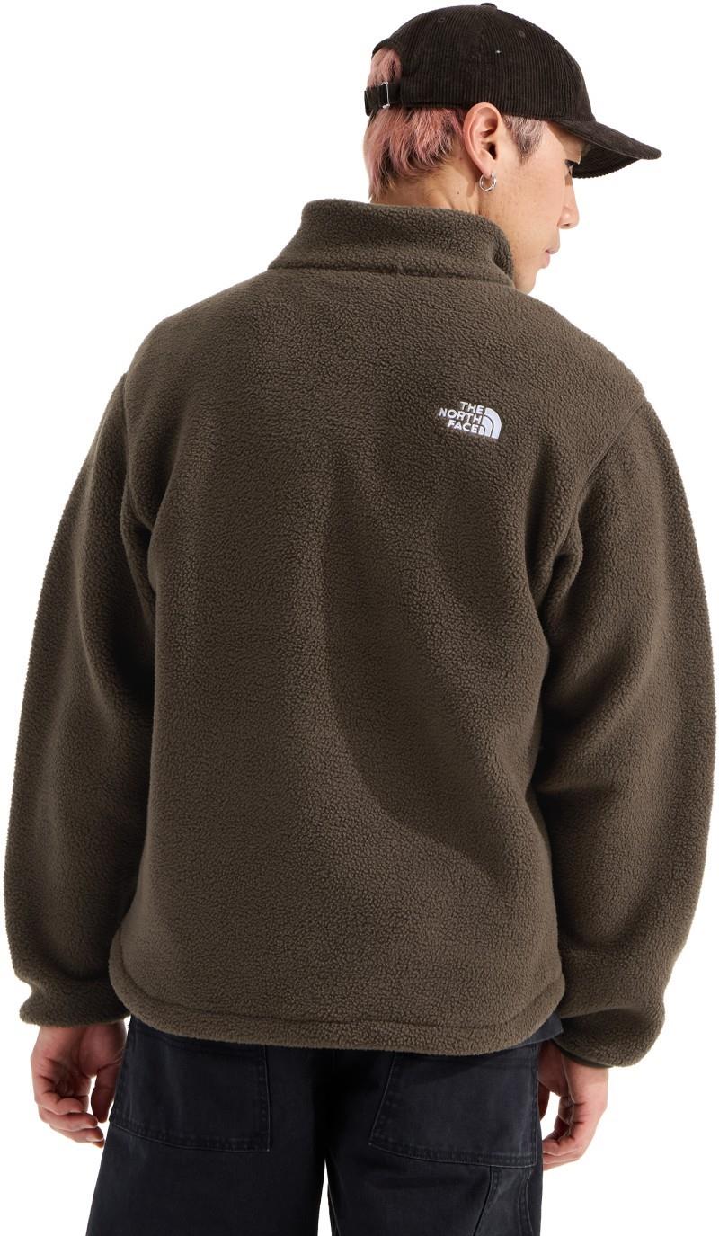 TNF Fleeski Quarter Zip Pullover - Mens - dark chestnut 1