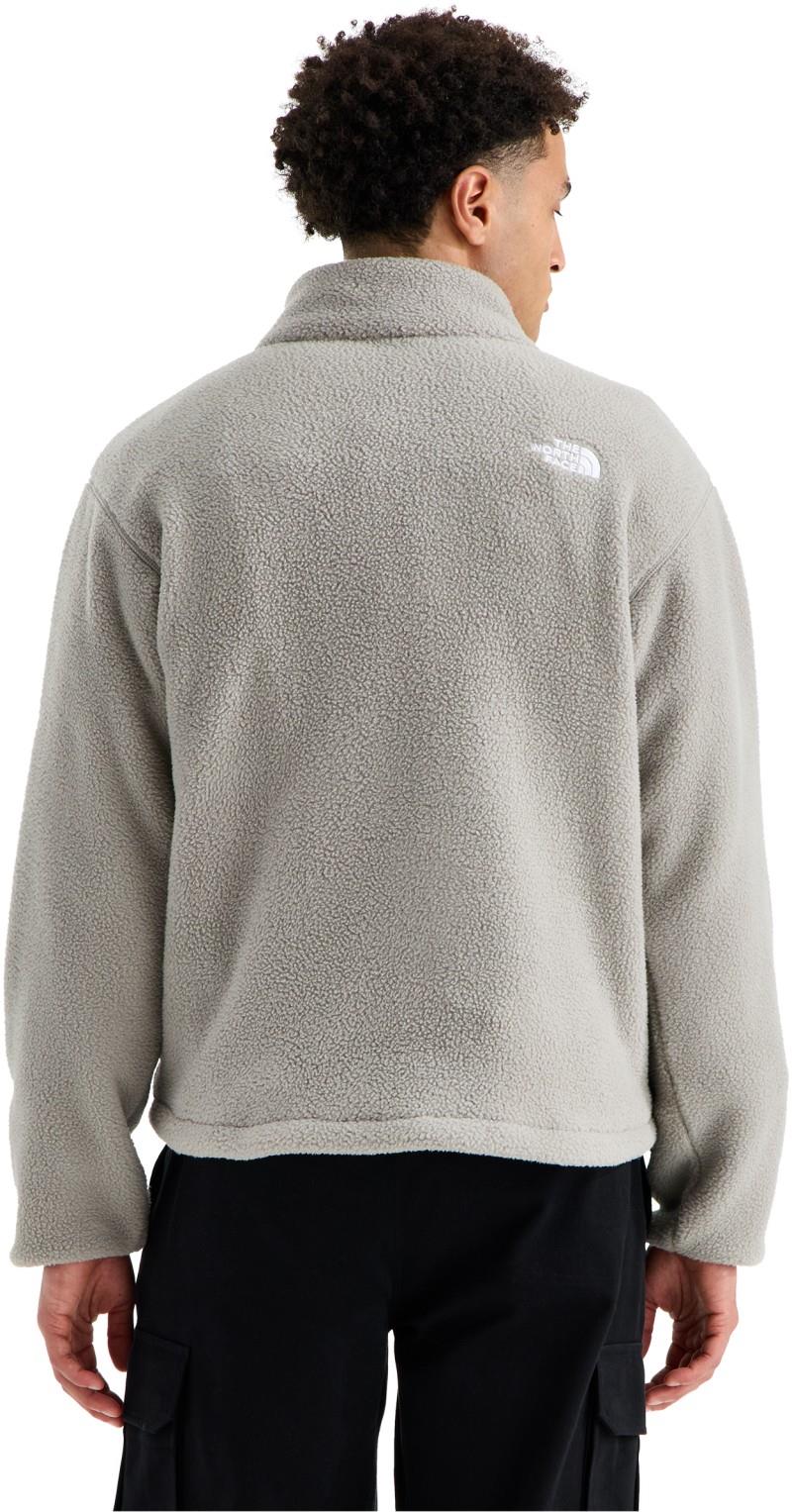 TNF Fleeski Quarter Zip Pullover - Mens - stone slab 1