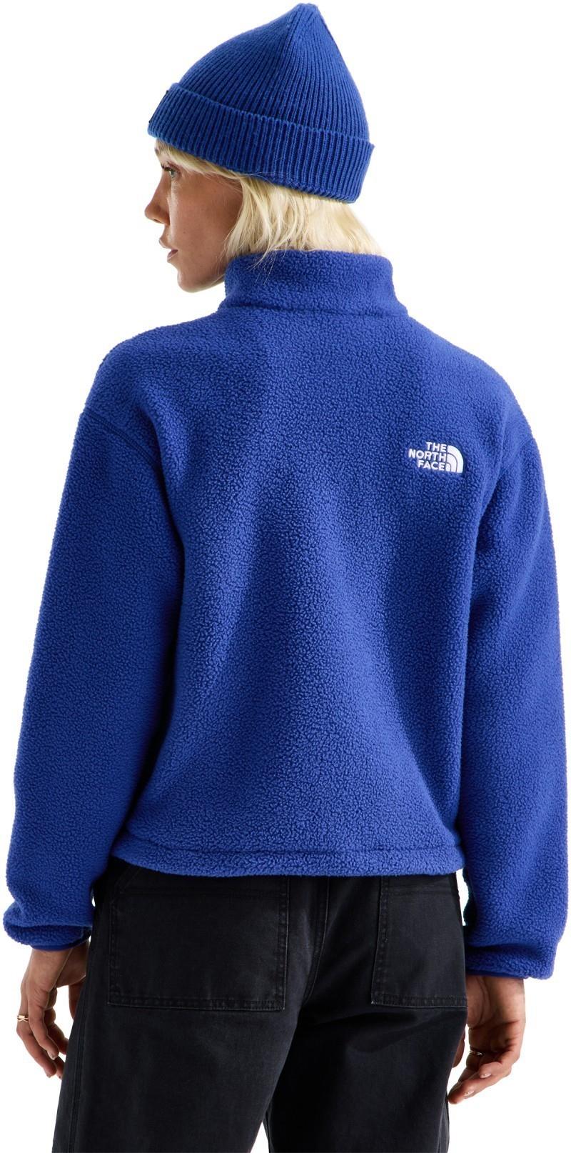 TNF Fleeski Quarter Zip Pullover - Womens - bold blue 1