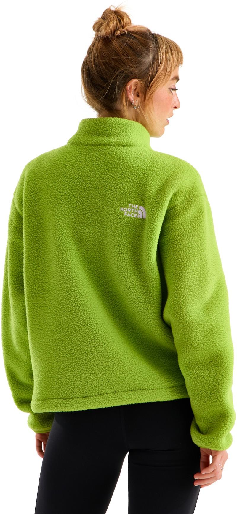 TNF Fleeski Quarter Zip Pullover - Womens - sport moss 1