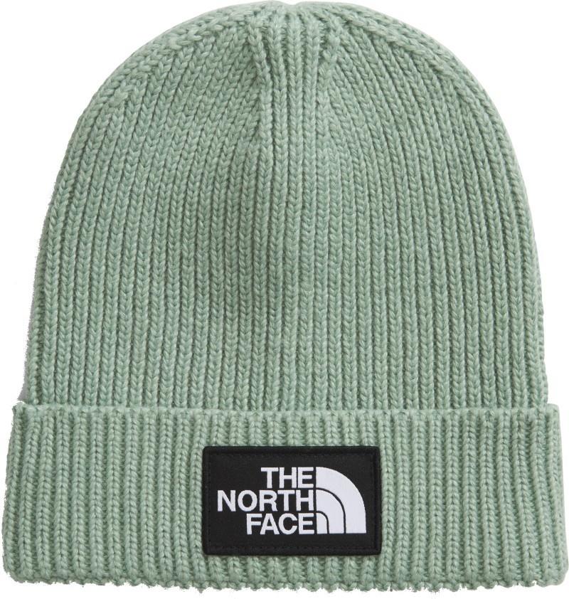TNF Logo Box Cuffed Beanie - Kids - slate moss 1