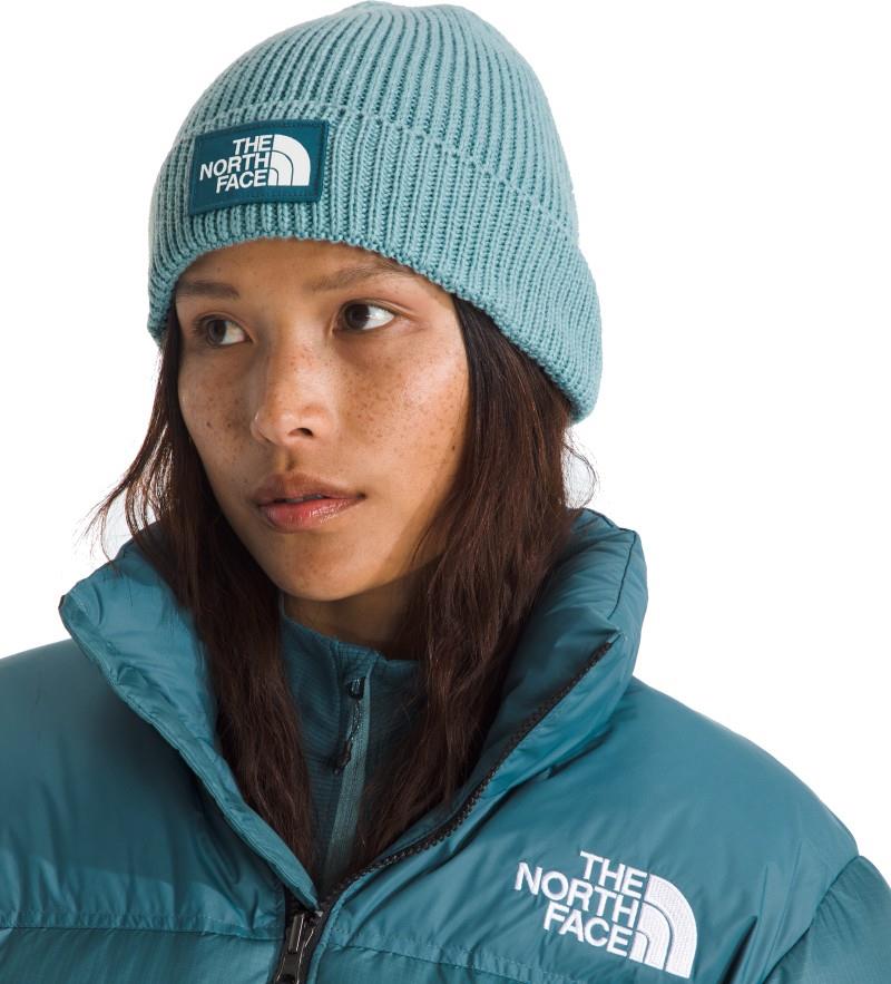 TNF Logo Box Cuffed Beanie - blue eclipse / space 1