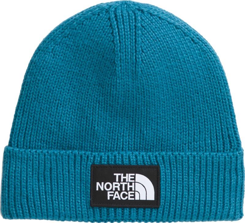 TNF Logo Box Cuffed Beanie - dusk blue 1