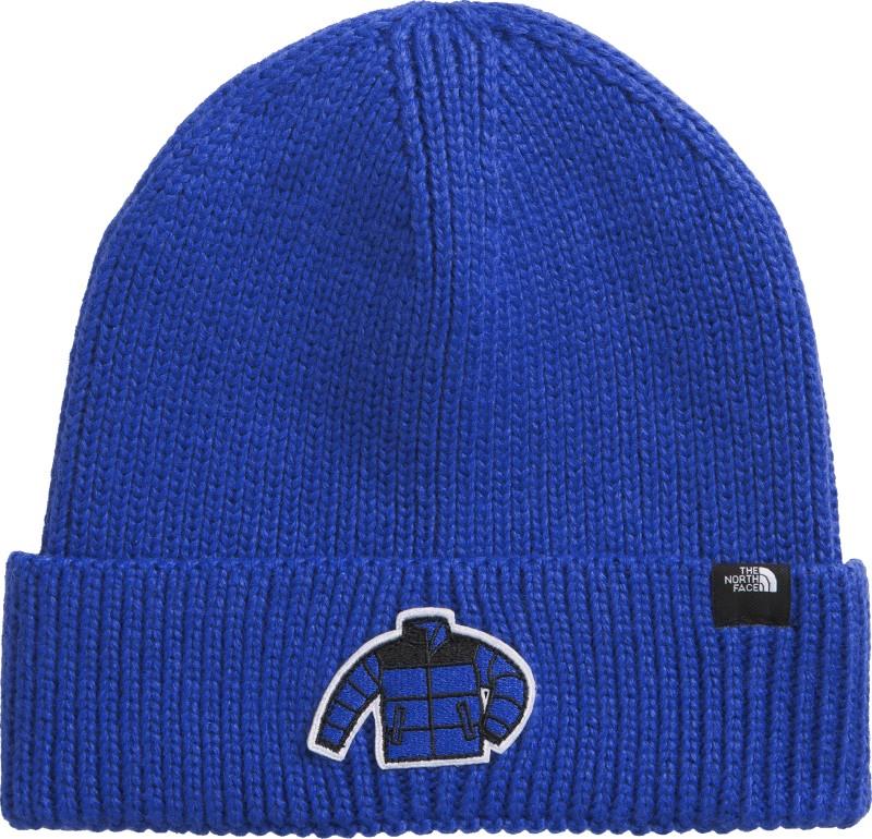 TNF Logo Box Cuffed Beanie - tnf blue / icon patch 1