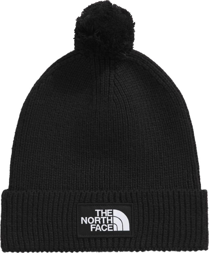 TNF Logo Box Pom Beanie - tnf black 1