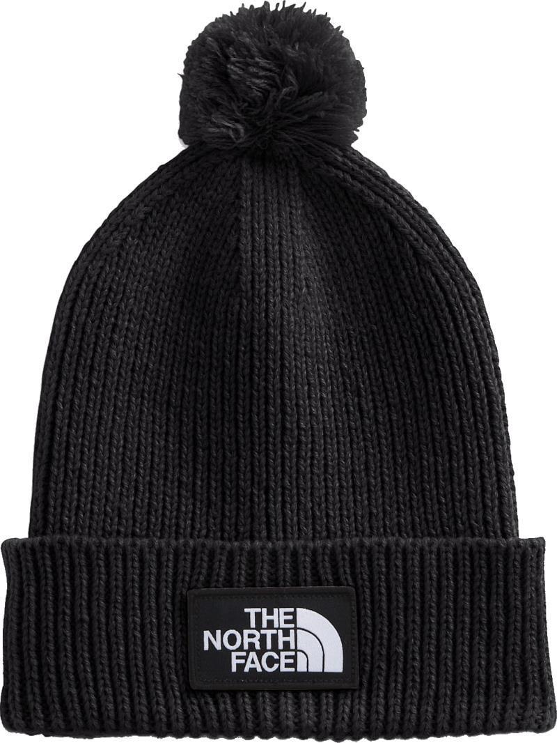 TNF Logo Box Pom Beanie - tnf black 1