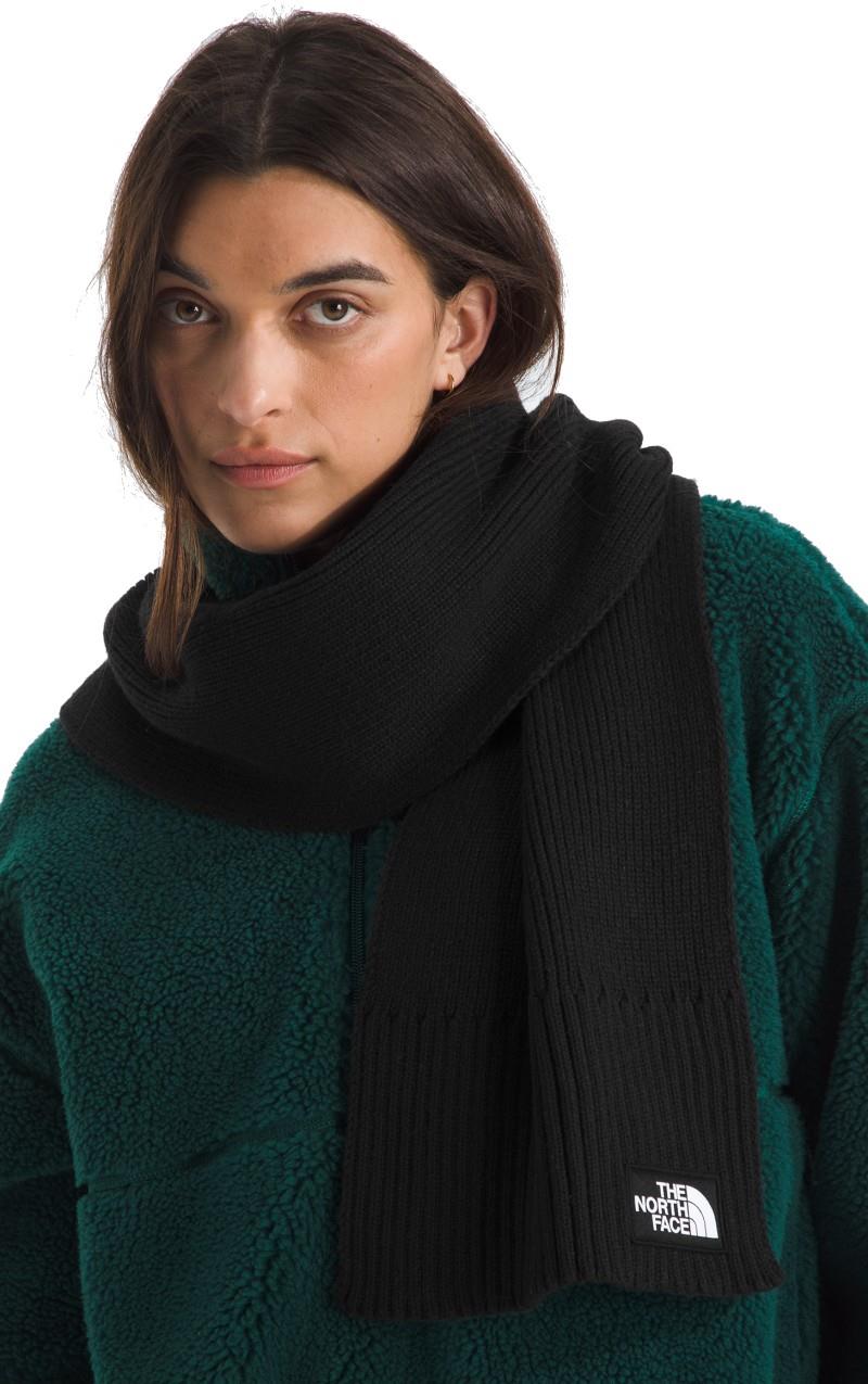 TNF Logo Box Scarf - tnf black 1